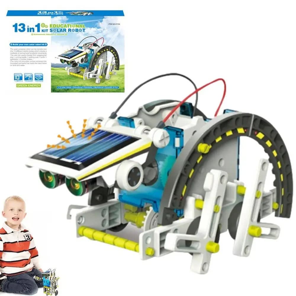 STEM Solar Robot Science Kit for 8-10 Year Olds